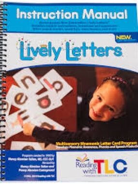 Lively Letters Instruction Manual - Blue -
